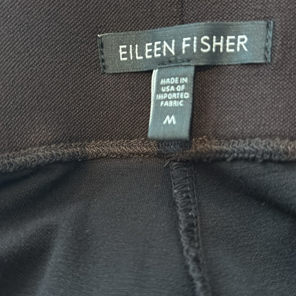 Eileen Fisher Ponte Knit Pants Women’s Size M Pull On Elastic Waist Stra… - Picture 8 of 9